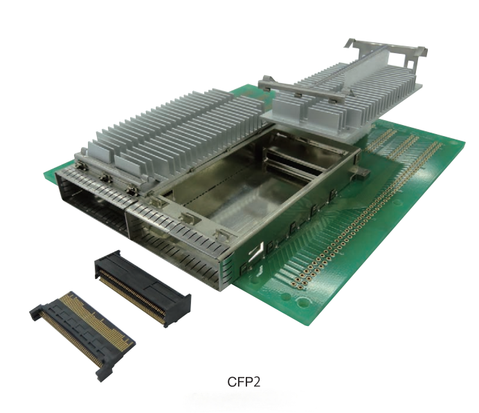CFP2/SFP/QSFP/QSFP-DD/OSFP/OSFP-XD 連接器
